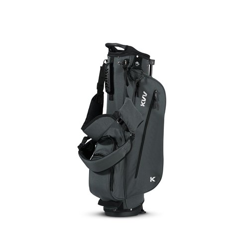 KVV Junior Golf Bag, Lightweight Golf Stand Bag for Young Players for Ages 3-5,6-8,9-12 (Charcoal, Ages 8-12)