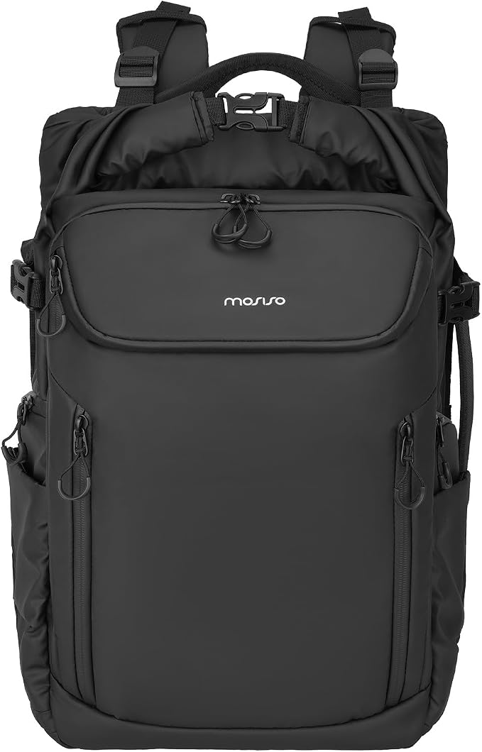MOSISO Waterproof Camera Backpack, DSLR/SLR/Mirrorless Large Camera Bag