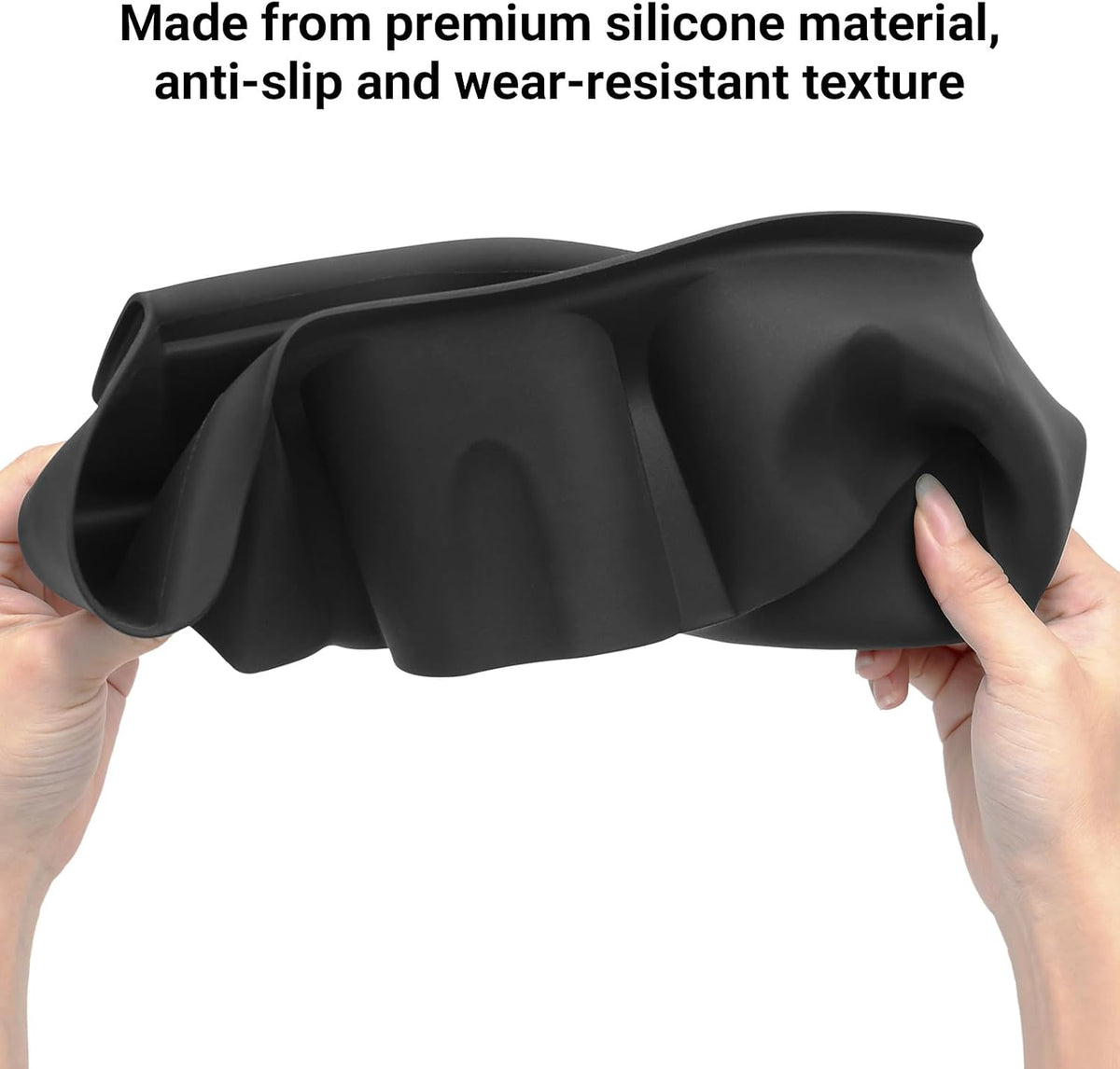 Hellet Car Cup Holder Compatible with Honda 2015 2016 CRV Accessories Silicone Material OEM Style Inserts Center Console Organizer