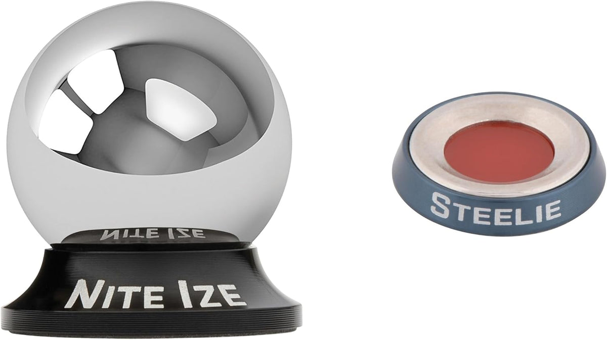 Nite Ize Steelie Original Dash Kit - Magnetic Phone Mount for Car Dashboard - Car Phone Holder with Strong Steelie Magnet & 3M VHB Adhesive