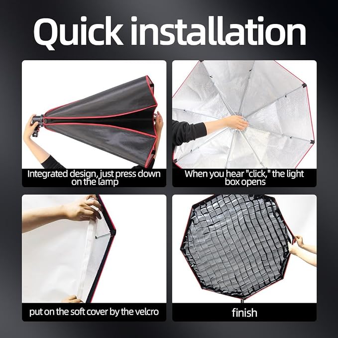 Softbox Photography Lighting Kit, Lighting