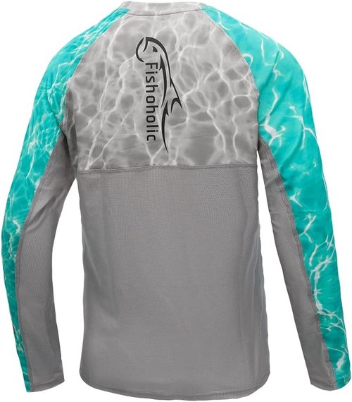 Fishoholic Women's Performance Fishing Shirt - UPF 50 Long Sleeve | Breathable Quick-Dry Sun Protection