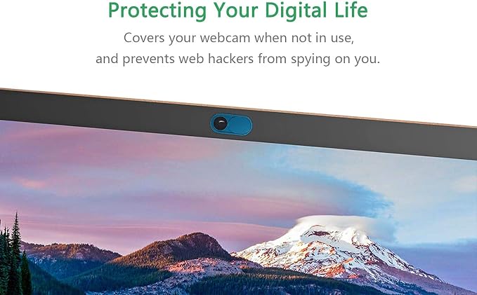 CloudValley Camera Cover Slide Ultra-Thin, MacBook Pro, iPhone 8/7/6, Privacy