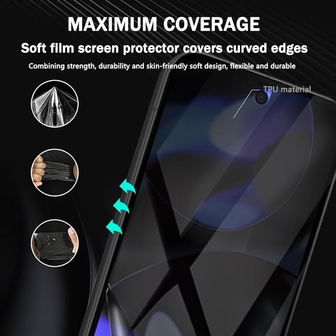 1 Pack for Google Pixel 9 Privacy Screen Protector
