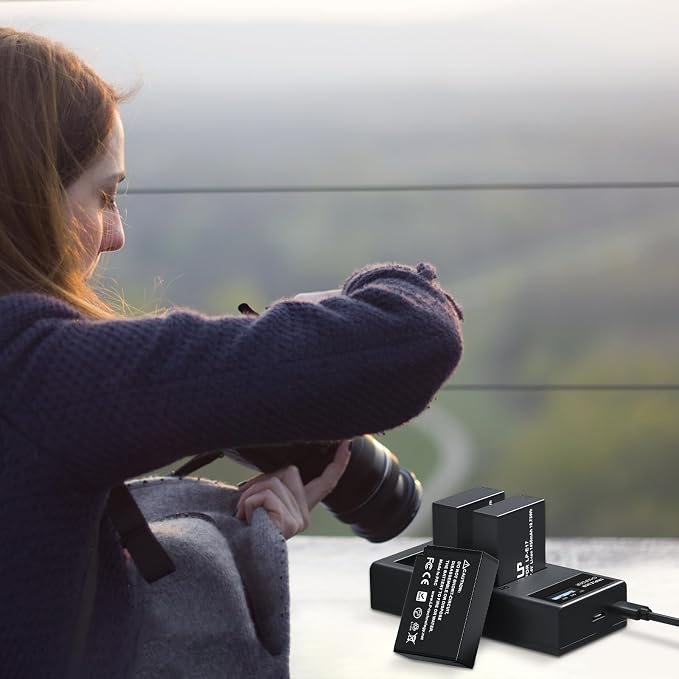 LP LP-E17 Battery and Charger Set, Rebel T8i, EOS M3, EOS 200D