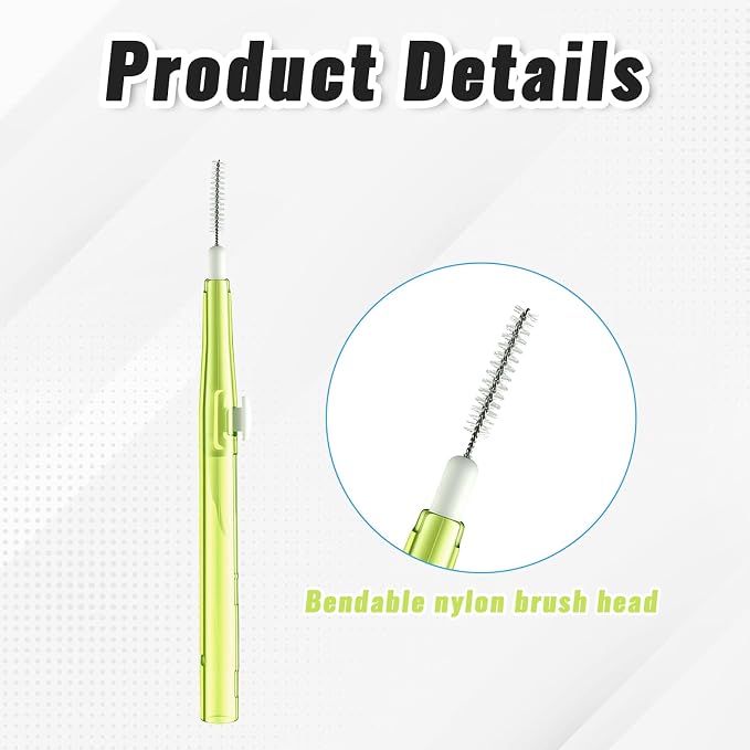 10Pcs Cell Phone Cleaning Kit, Dual Head Anti-Clogging Nylon Brushes Hook