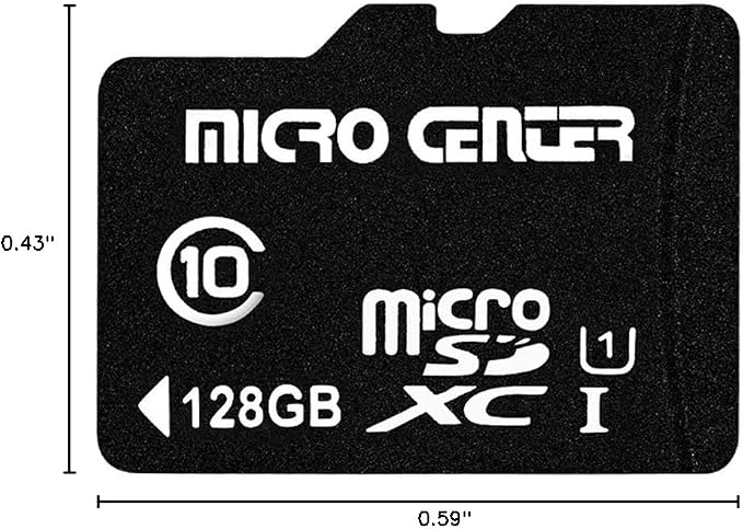 INLAND Micro Center 128GB Class 10 MicroSDXC Flash Memory Card