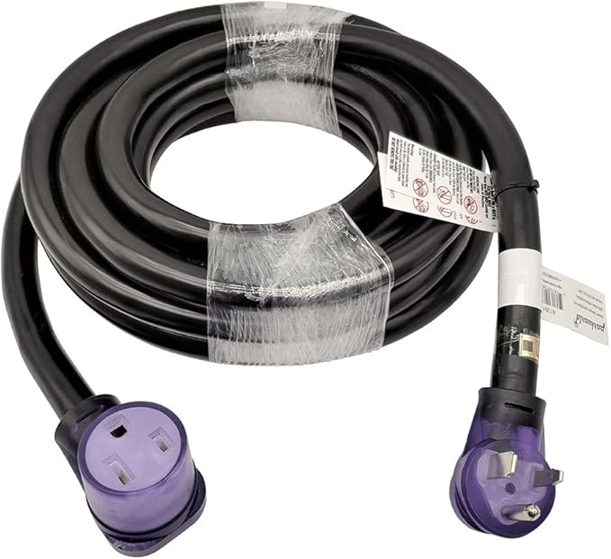 Parkworld 6AWG NEMA 6-50 Extension Cord 50 AMP, 250-Volt 6 Gauge Welder Extension Cord 50A 3-Prong 6-50P to 6-50R (25FT)