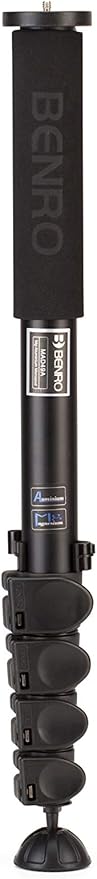 Benro Adventure Aluminum Monopod – Heavy-Duty 5-Section Professional Camera