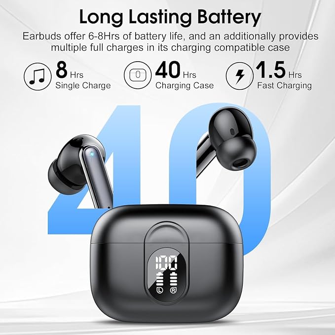 Ai Translation Earbuds Real Time, 3-in-1 Buletooth 5.3 Translator Earbuds