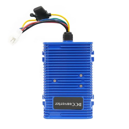 48 to 12 Volt Reducer for Golf Cart - 30A 360W Voltage Converter, IP68 Waterproof, Fits EZGO Club Car Yamaha (36V Input Supported)