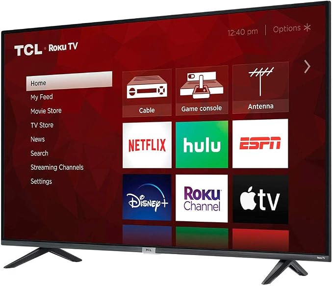 TCL 43-inch 4K UHD Smart LED TV - 43S435, 2021 Model