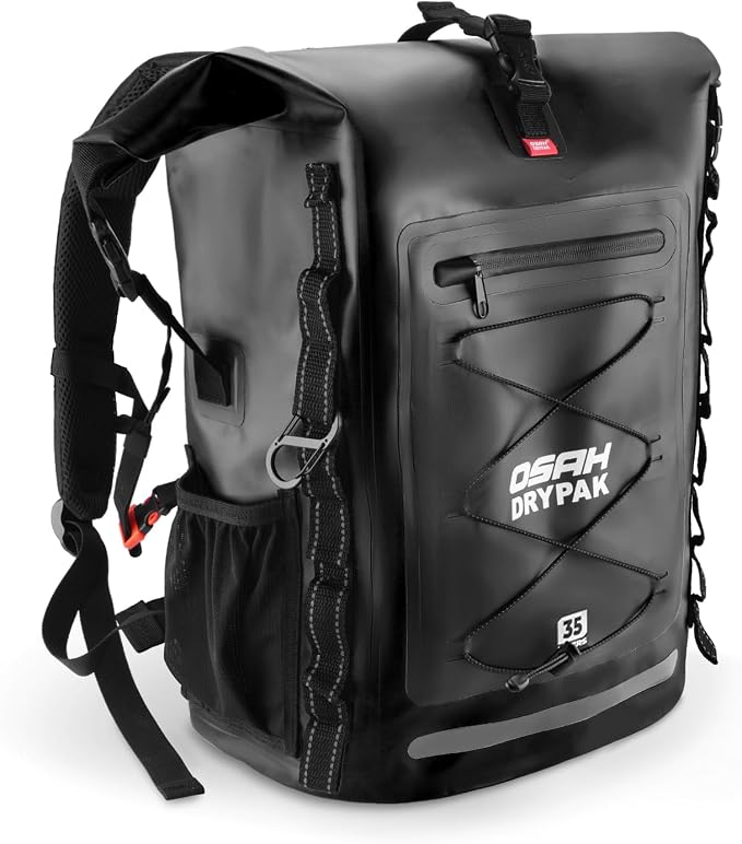 OSAH DRYPAK Waterproof Backpack Dry Bag 35L/55L/85L – Heavy Duty Roll-Top