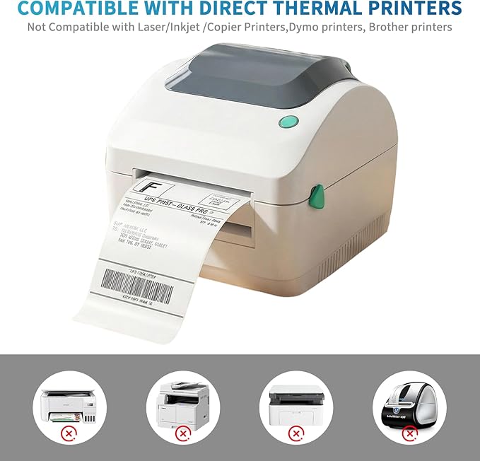 9527 Product 4" x 6" Thermal Labels