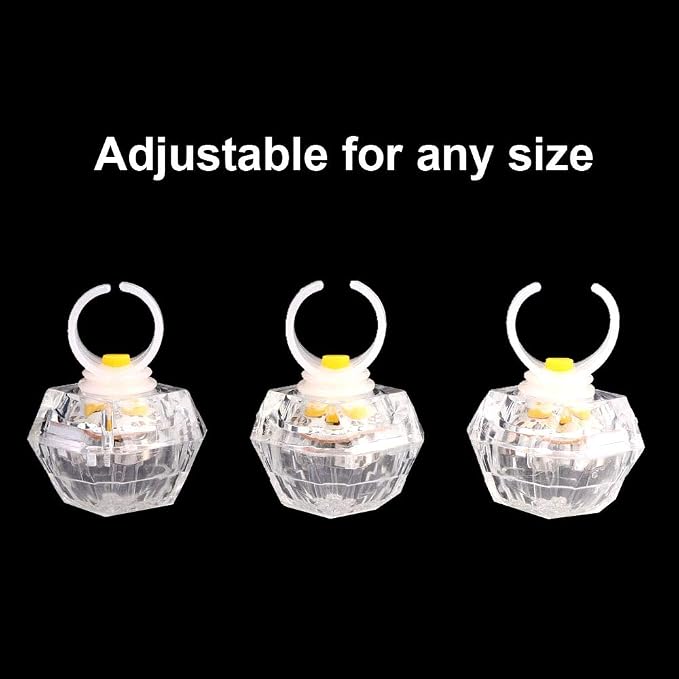 LED Light up Rings Toys