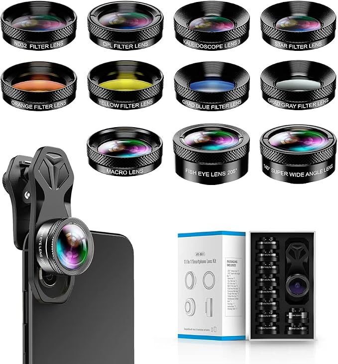 MIAO LAB 11 in 1 Phone Camera Lens Kit