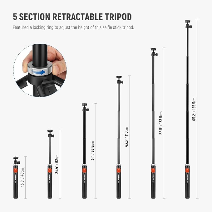 NEEWER Tripod for Cell Phone & Camera