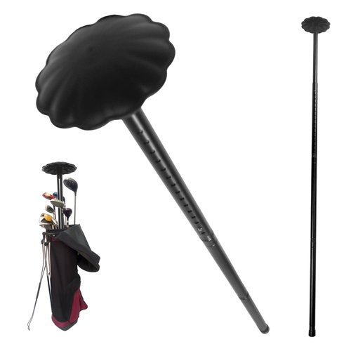 Dreamillo Golf Travel Bag Support Pole – Adjustable 27"–56" Telescopic Alloy Steel Support Rod with Protective Cap for Golf Club Travel Protection