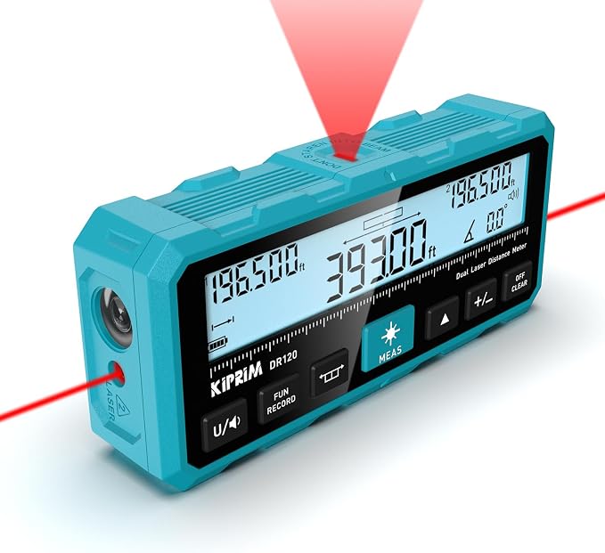 Kiprim DR120 Dual Laser Distance Meter