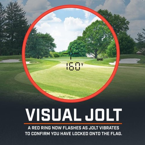 Bushnell Golf Tour V5 - Premium Laser Rangefinder with Patriot Pack | Sleek Black Design