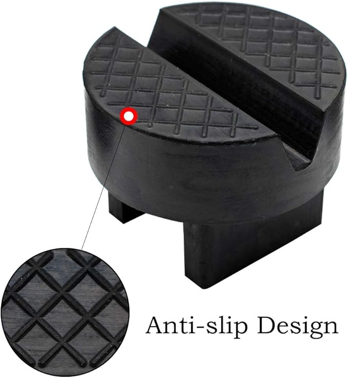 Unique Design Universal Car Jack Stand Support Pad Floor Lifting Slotted Frame Rail Protector Guard Pinch Weld Protector Rubber