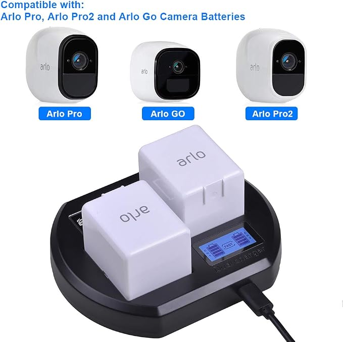 Batmax LCD Dual Battery Charger Station Replacement