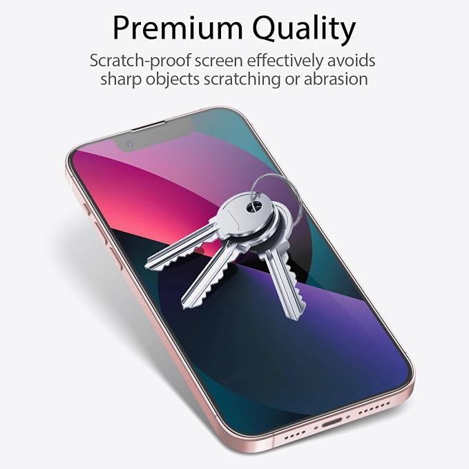 3 Packs Screen Protector for iPhone 16e / iPhone 14 / iPhone 13/13 Pro