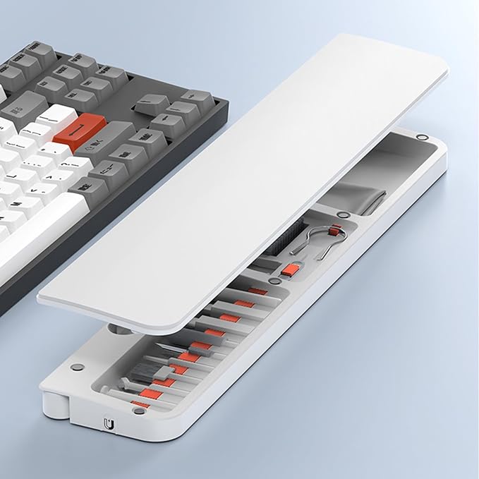 Keyboard Wrist Rest Pad with Cleaning Kit 22 in 1, Comfortable Ergonomic Wrist