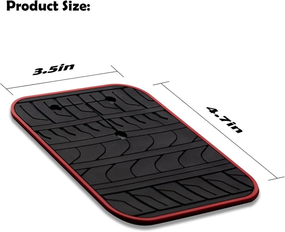 Skiennix Car Scratch Protector - Anti-Scratch Non-Slip Silicone Pads for Bike Racks | 8-Pack