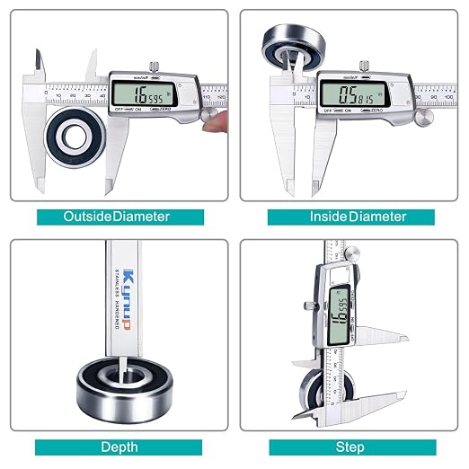 Kynup Digital Caliper 12inch, Caliper Measuring Tool, Micrometer Caliper