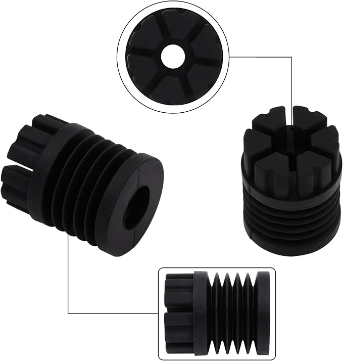 8PCS Anti Vibration Feet for Bambu Lab P1/X1 Series, 3D Printer Accessories