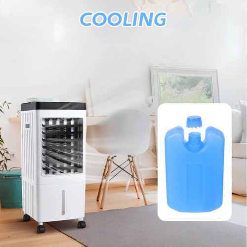 BESPORTBLE Ice Packs for Coolers: 4Pcs Reusable Ice Packs - Blocks for Cans, Lunch Boxes, Coolers, Camping, Picnics, Beach, Fishing (3 * 0.78 * 4.68in)