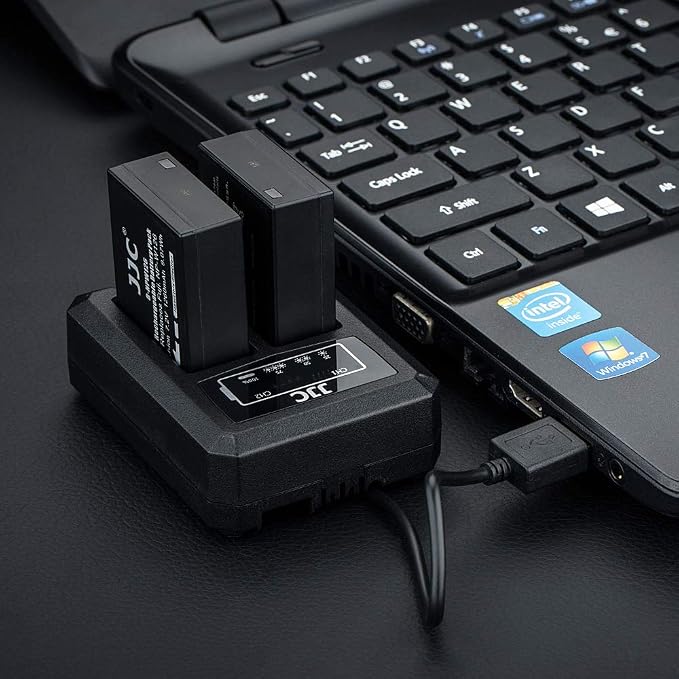 JJC NP-W126 NP-W126S Battery Charger USB Dual Slot