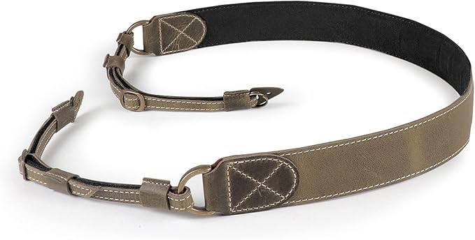 MegaGear SLR, DSLR Sierra Series Genuine Leather Camera Shoulder or Neck Strap