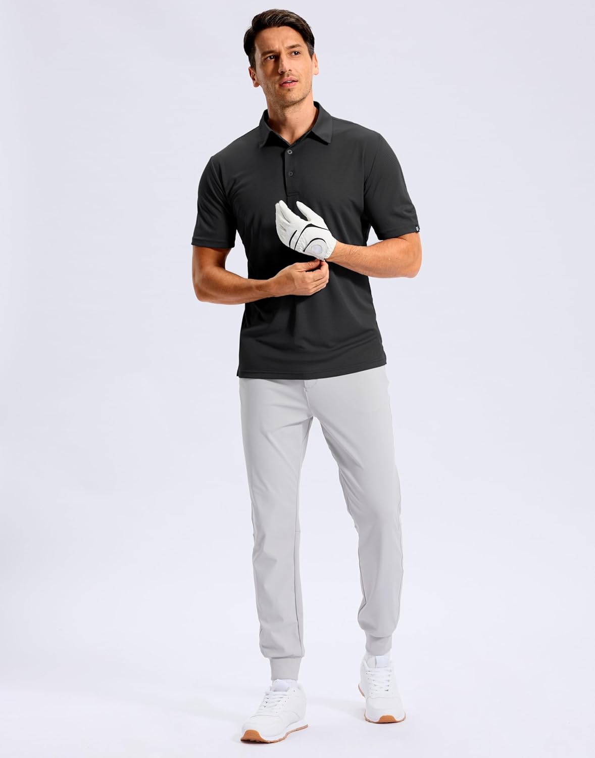 Skiennix Men's Golf Shirt - Lightweight Moisture-Wicking Performance Polo | Short Sleeve, Athletic Fit