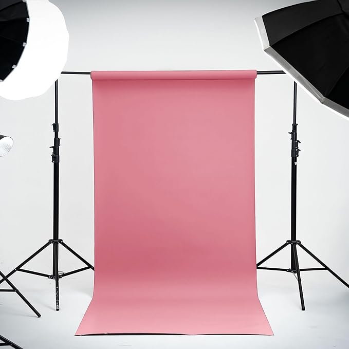 Kate Seamless Paper Backdrop for Photography Solid Pink Backdrop Paper