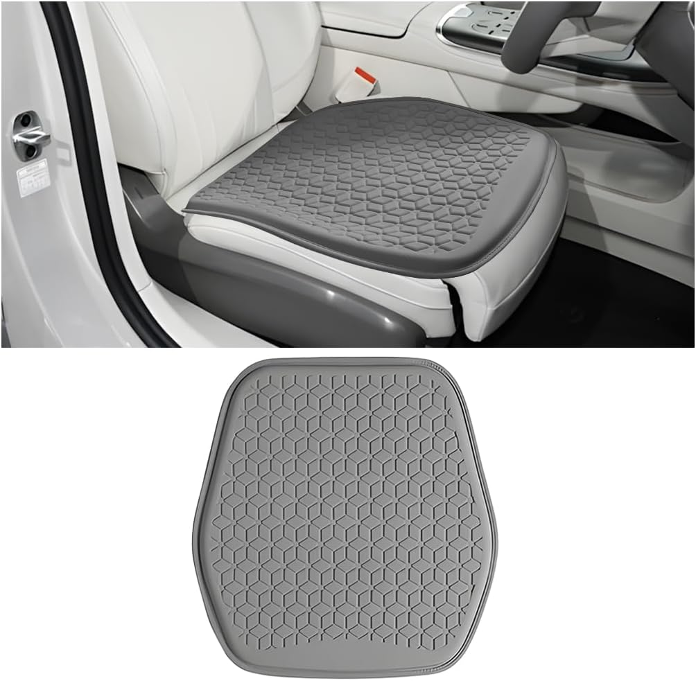 Zpana Gel Car Seat Cushion, Non-Slip Breathable Pad for Driving, Green