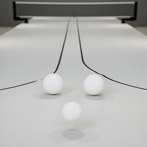 BWESOO 3Pcs White Table Tennis Sports Balls Ping Pong Ball Club Match Balls High Elasticity Table Tennis Outdoor Sport Accessories Durability Table Tennis Leisure Sports and Game Room (40mm)