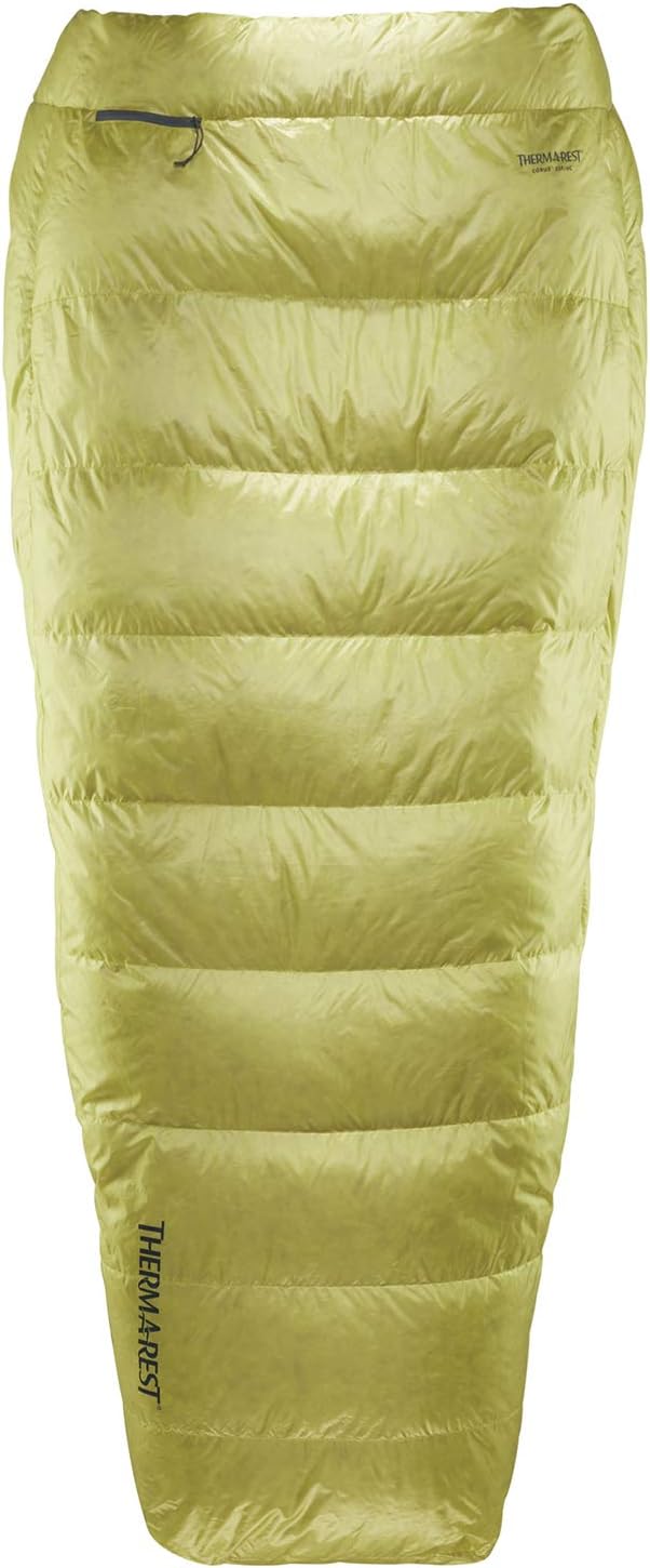 Therm-a-Rest Corus Down Camping Quilt - 32°F/0°C, Lightweight & Compact for Backpacking
