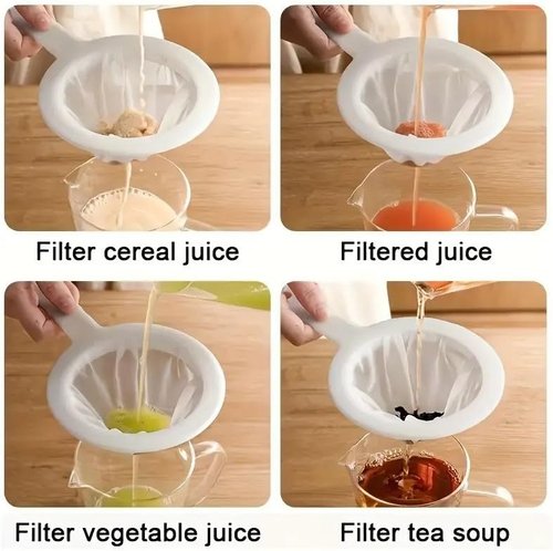 Fine Mesh Strainer by [Brand Name] - 100 Mesh Kitchen Essential for Baking & Cooking | Durable & Easy-Clean