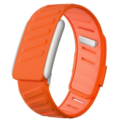 mimo Silicone Sport Band Compatible with WHOOP 5.0, Breathable Adjustable Waterproof Replacement Wristband Strap for Men & Women (Orange, For Whoop 5.0)