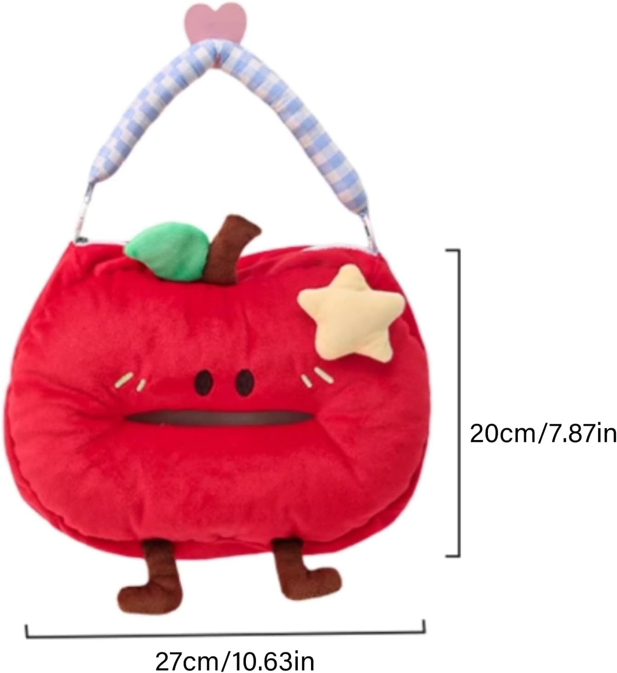 Creative Fruit Shaped Fabric Tissue Box Holder Hanging Hook Space Saving Storage Case for Car and Office Multi Purpose Holder