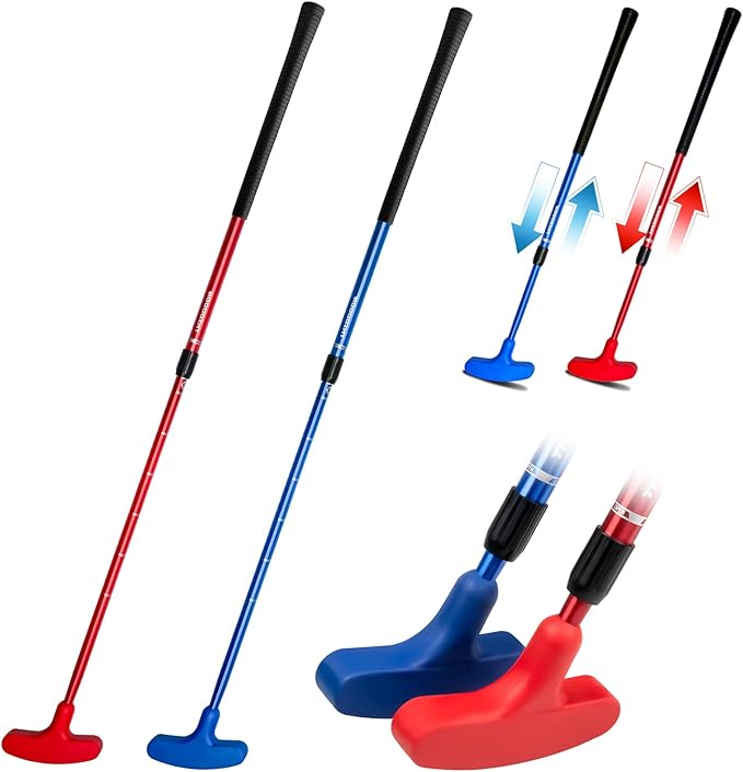 THIODOON Golf Putters for Men and Women Two-Way Kids Putter Mini Golf Putter for Right or Left Handed Golfers Adjustable Length Golf Putter Suitable for Children, Teenagers and Adults