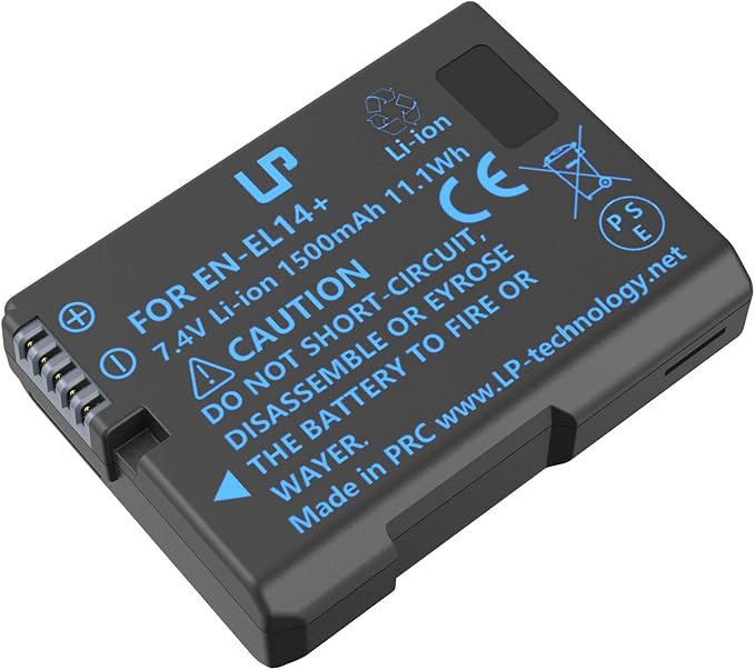 LP EN-EL14 / EN-EL14a Battery 1500mAh