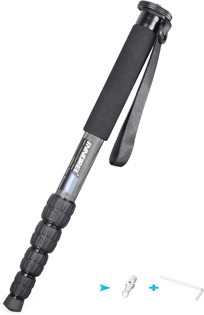 Carbon Fiber Camera Monopod INNOREL RM285C Professional Portable Compact