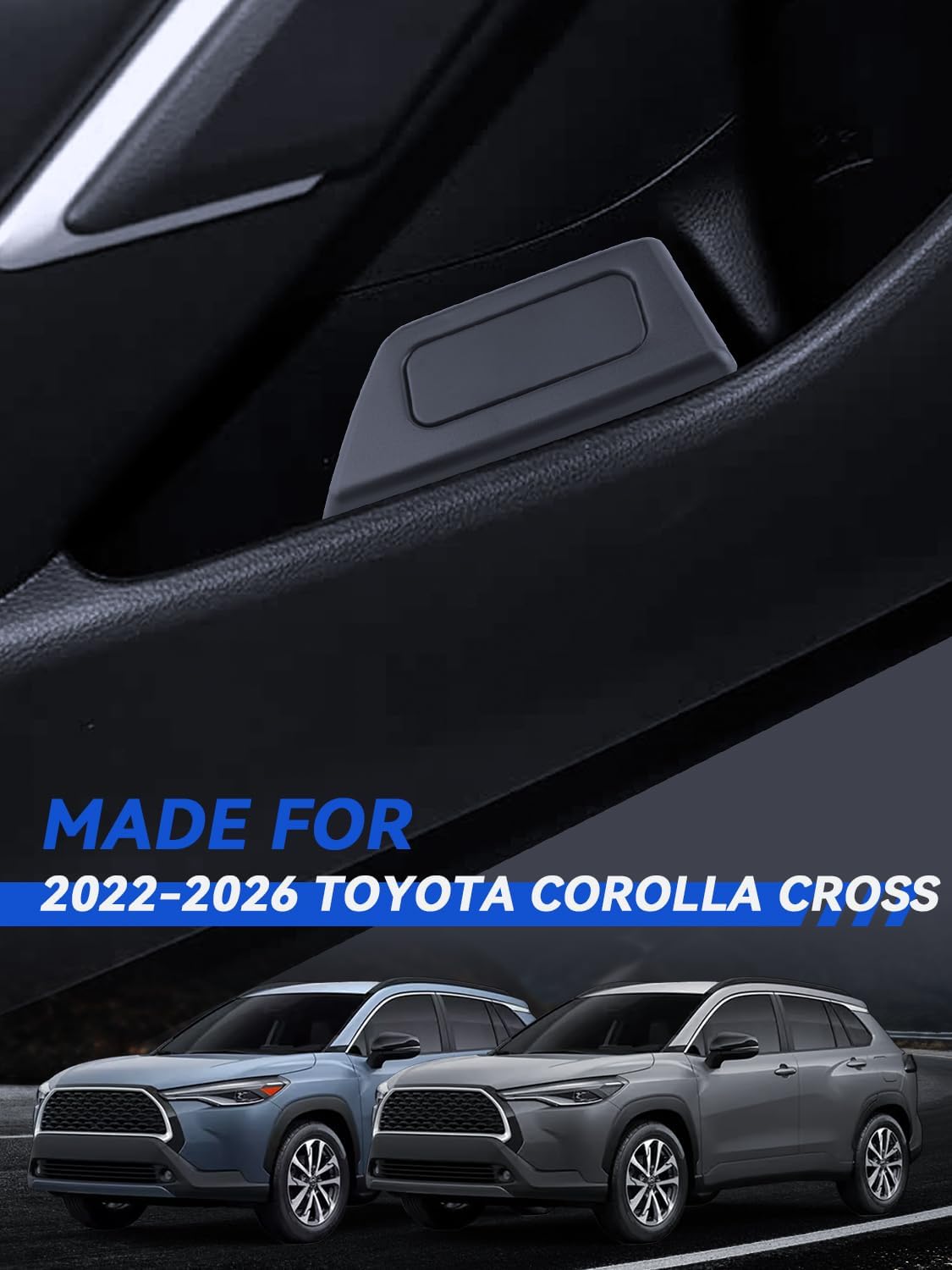 for Cross Trash Can 2022 2023 2024 2025 2026 Toyota Corolla Cross Accessories Trash Bin for Storage Garbage Can-Left Side