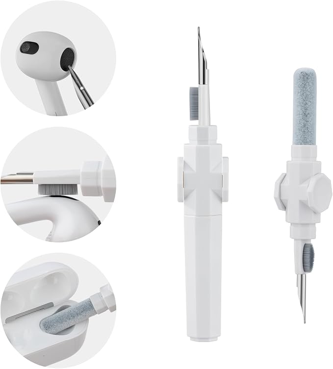 360° Rotating Cleaner Kit for Airpods Pro 1 2 3 Multi-Function Cleaning Pen