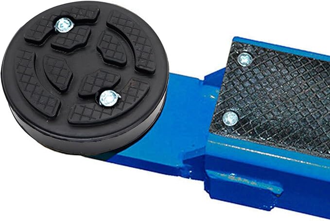 AUTOXBERT Universal Car Lift Jack Stand Rubber Pads 115mm Diameter Car Jack Rubber Pad Frame Protector Adapter Jacking Tool Accessories