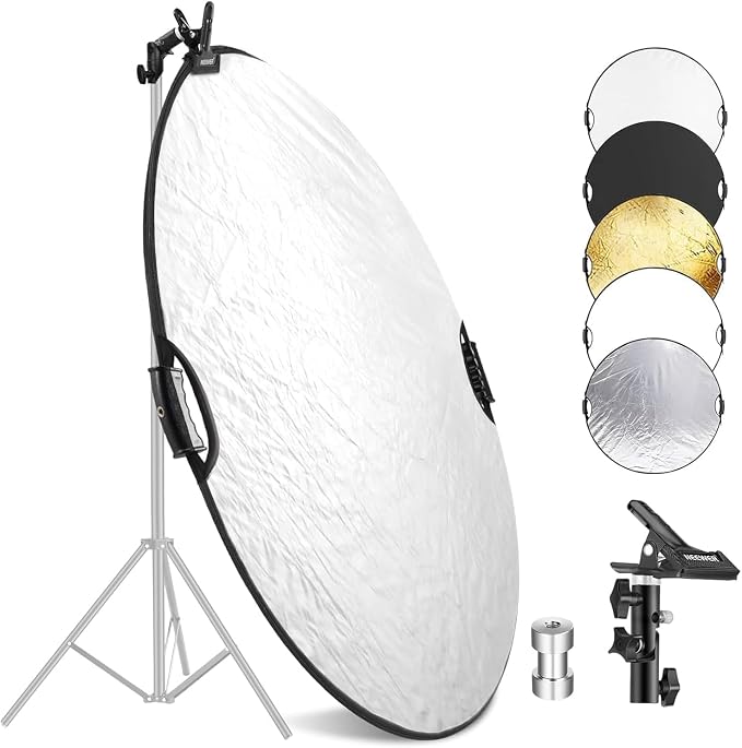 NEEWER 22"/56cm 5 in 1 Light Reflector