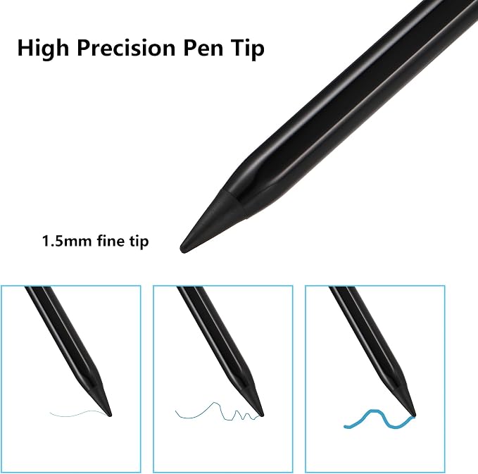 Stylus Pen for iPad A16 11th 10th 9th 8th 7th 6th Generation, iPad Pro 12.9 11